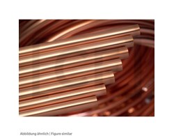 Halcor copper pipe soft in rings