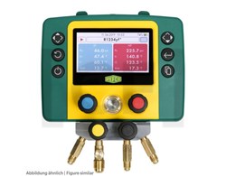 Refco REFMATE-4 Digital 4-way pressure gauge batteries