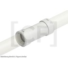 PVC-connector 2012MOR 20mm incl. O-rings