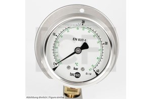 WIKA Bourdon tube pressure gauge NG 80